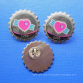 Custom Made Pin Enamel Stamped Logo Badges (GZHY-YS-018)